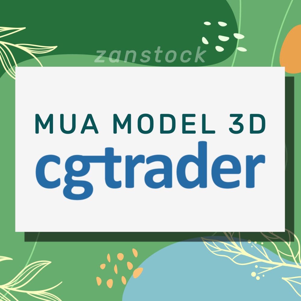 mua model 3d cgtrader