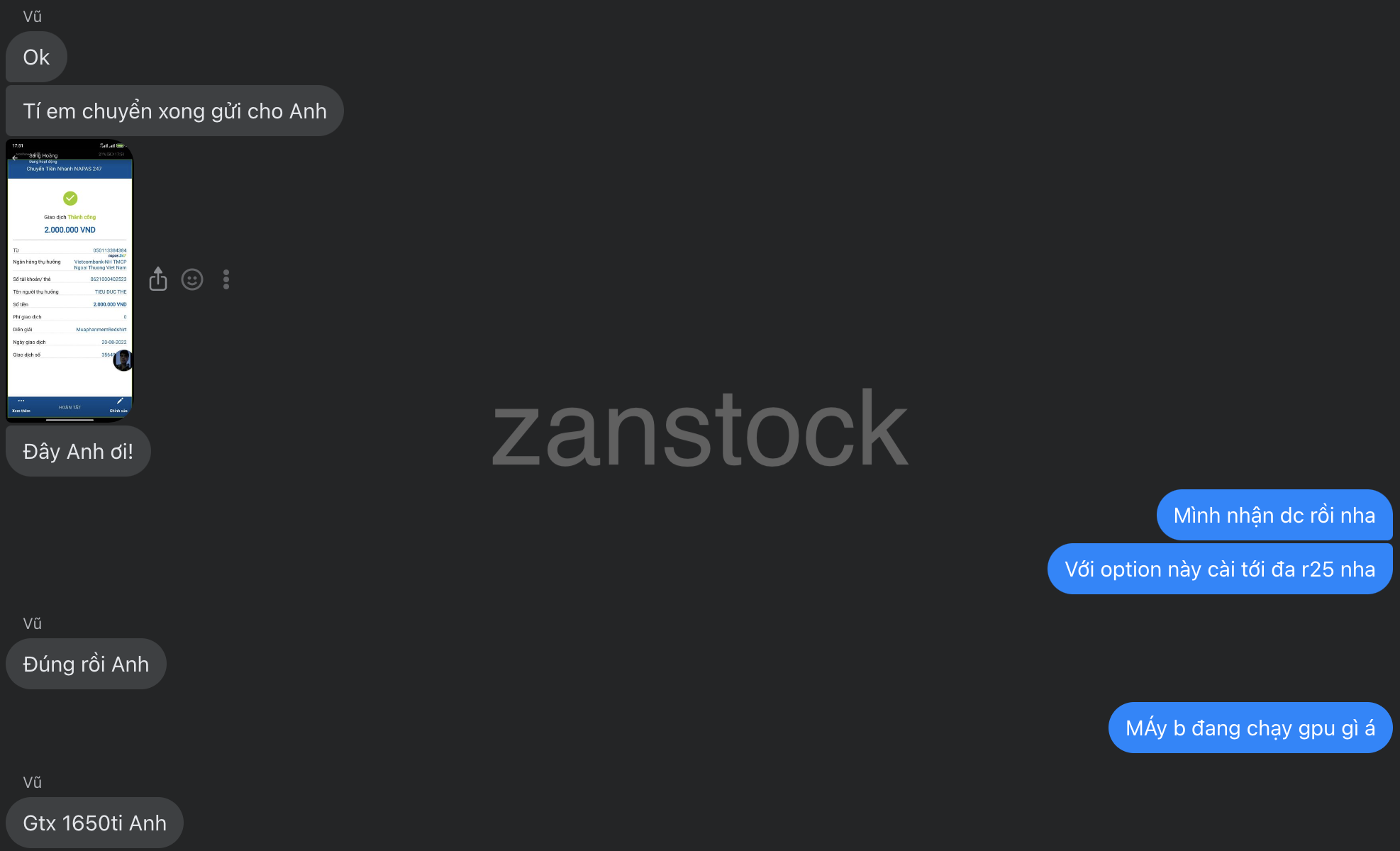 Zan Stock