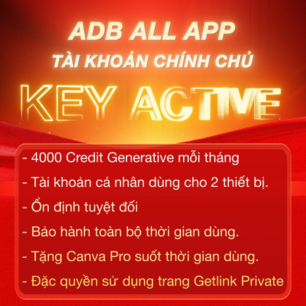 Key Kích Hoạt Bản Quyền Adobe