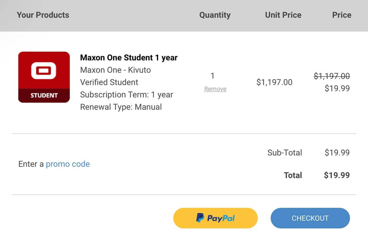 maxone student code khuyến mãi 12 tháng